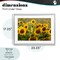Stupell Industries Central Sunflower in Meadow Framed Print Under Glass, design by Andy Crawford
